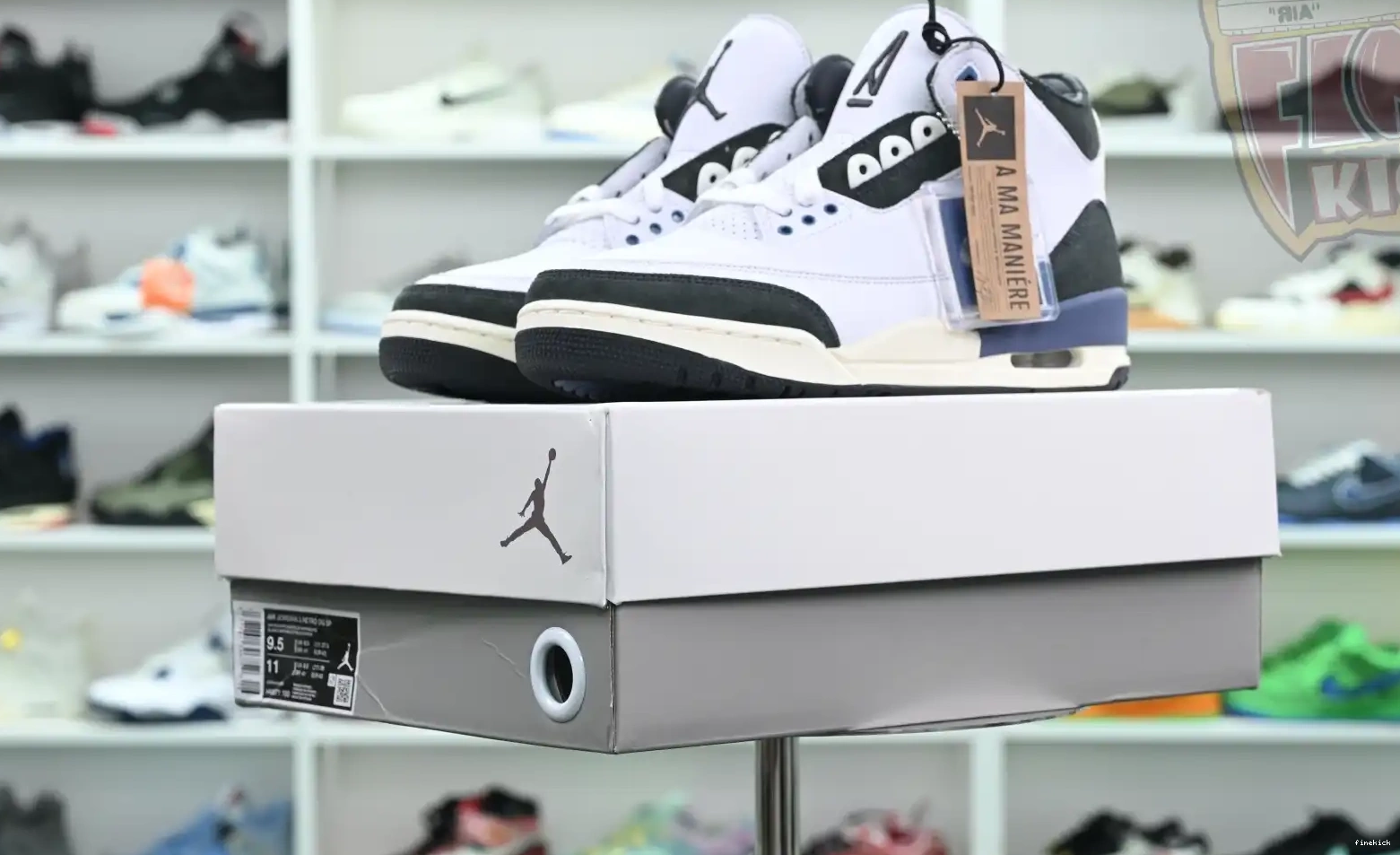 x Jordan3“DIFFUSED A BLUE” Ma Air Jordan Maniére 0326